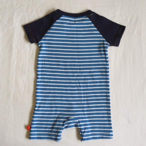 NEW lily & jack nautical striped raglan sleeve romper playsuit 3-6 months baby - Picture 8 of 8